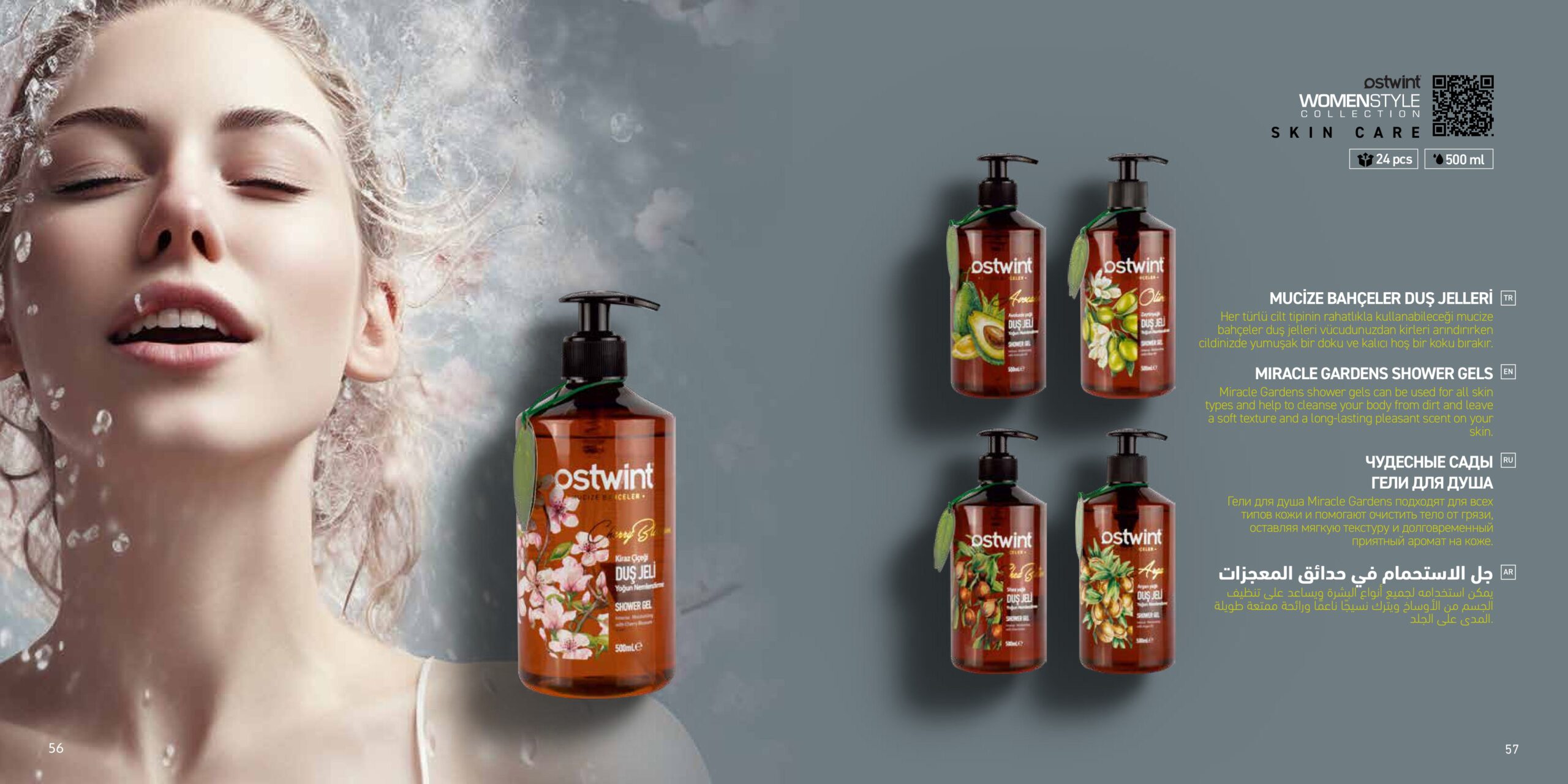 MIRACLE GARDENS SHOWER GELS MIRACLE GARDENS SHOWER GELS